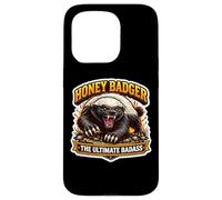 Carcasa para iPhone 15 Pro Fan de Honey Badger: The Ultimate Badass, Genial y Amante de los Animales