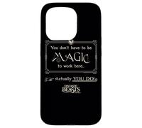 Carcasa para iPhone 15 Pro Fantastic Beasts and Where to Find Them Magic To Work Here