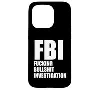 Carcasa para iPhone 15 Pro FBI Mierda Mierda INVESTIGACIÓN No Kavanaugh Meme