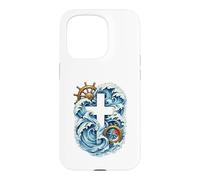 Carcasa para iPhone 15 Pro Fe, Esperanza y Mantener el Rumbo