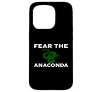 Carcasa para iPhone 15 Pro Fear The Anaconda, Camiseta