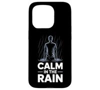 Carcasa para iPhone 15 Pro Felicidad Es Lluvia Calm In The Rain Pluviófilo