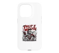 Carcasa para iPhone 15 Pro Felipe II de Macedonia Guerrero Rey Griego Antiguo