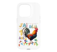 Carcasa para iPhone 15 Pro Fête d'anniversaire poulette pour Enfants de 1 ANS