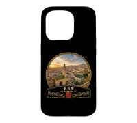 Carcasa para iPhone 15 Pro Fez Marruecos - Póster de Viaje con diseño histórico marroquí