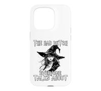Carcasa para iPhone 15 Pro Figura de Bruja mística Magia Oscura Mujeres Brujas