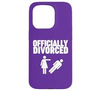Carcasa para iPhone 15 Pro Figura de Palo Oficialmente divorciada Oficialmente divorciado