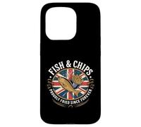 Carcasa para iPhone 15 Pro Fish and Chips Orgullosamente Frito Desde Siempre