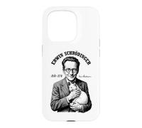 Carcasa para iPhone 15 Pro Física cuántica Erwin Schrodinger Cat Equation Science