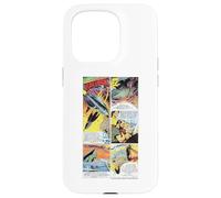 Carcasa para iPhone 15 Pro Flash Gordon Space Ship En Orbita Retro Comic