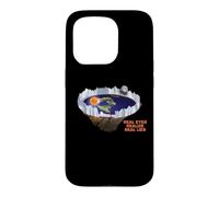 Carcasa para iPhone 15 Pro Flat le Earth with Ice Wall Real le Eyes Realize Real Mentiras