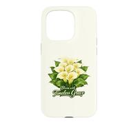 Carcasa para iPhone 15 Pro Florece con Gracia Atemporal: Ramo de Lirios de Cala