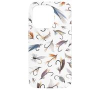 Carcasa para iPhone 15 Pro Fly Fishing Lures - Hand Painted Watercolor Illustration