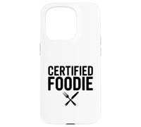Carcasa para iPhone 15 Pro Foodie Certificado ama Comer Delicioso Foodie