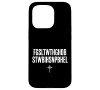 Carcasa para iPhone 15 Pro For God So Loved The World FGSLTWTHGOB Faith Christian