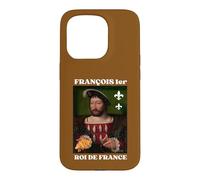 Carcasa para iPhone 15 Pro Francisco 1er Rey de Francia con la Creciente Historia del Humor