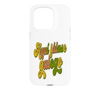 Carcasa para iPhone 15 Pro Frase en Galego Aquí Falase Galego Cultura Gallega