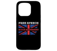 Carcasa para iPhone 15 Pro Free Speech is Our Birthright - Anti-Woke Conservative Quote
