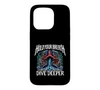 Carcasa para iPhone 15 Pro Freediver Scuba Hold Your Breath Dive Deeper