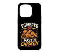Carcasa para iPhone 15 Pro Fried Chicken Enthusiast Funny Food Humor Saying