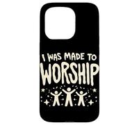 Carcasa para iPhone 15 Pro FUI Hecho para adorar la fe Cristiana Jesús Hijo de Dios