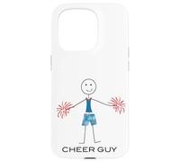 Carcasa para iPhone 15 Pro Funny Boys Cheer, Animadores