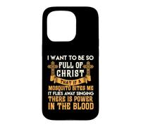 Carcasa para iPhone 15 Pro Funny Christian Religious Servant of God Faithful Jesus