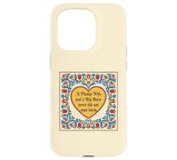 Carcasa para iPhone 15 Pro Funny Farm Life Plump Wife Big Barn Nunca Hizo Daño A Cualquier Hombre