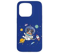 Carcasa para iPhone 15 Pro Funny Kawaii Kids Boys Girls Space Aussie Dog Lover