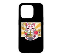 Carcasa para iPhone 15 Pro Funny Kawaii Ramen Kids Kitsune Nine Tailed Lover