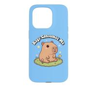 Carcasa para iPhone 15 Pro Funny Kids Kawaii Meme Chill Rage Consumes Me Capybara Vibes