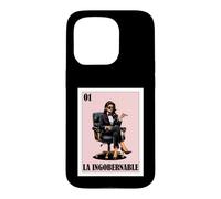 Carcasa para iPhone 15 Pro Funny Mexican Chingona Design - La Ingobernable
