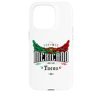 Carcasa para iPhone 15 Pro Funny Mexican Food Lover Spanish Team Slang Words Dichos