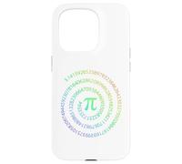 Carcasa para iPhone 15 Pro Funny Pi Day Spiral Pi Day Math Lover Spiral Matemáticas Profesor