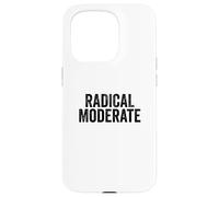 Carcasa para iPhone 15 Pro Funny Radical Moderate Republican Democrat Politics Design