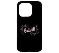 Carcasa para iPhone 15 Pro Funny Sarcastic Adult Joke Womens Cute Pink Bullshit