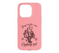 Carcasa para iPhone 15 Pro Funny Shark Sorry Was Cashing out Casino Ganador Humor