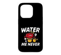 Carcasa para iPhone 15 Pro Funny Succulent Plant Killer Water Me Never Gardening