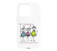 Carcasa para iPhone 15 Pro Funny Women Golf Fairway Divas Vinimos, vimos, Clubes
