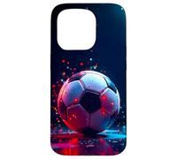 Carcasa para iPhone 15 Pro Fútbol Regalo para Aficionados al fútbol balones Entusiasta