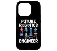 Carcasa para iPhone 15 Pro Future Robotics Engineer Funny Robot Engineering Kids