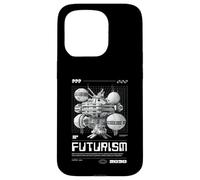 Carcasa para iPhone 15 Pro Futurismo Ciencia Ficción Estación Espacial Futuro 2030