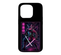 Carcasa para iPhone 15 Pro Futuro Guerrero Samurai Anime Ciencia Ficción