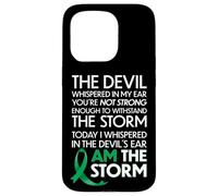 Carcasa para iPhone 15 Pro Gallbladder Cancer Warriors I Am The Storm, I Will Survive