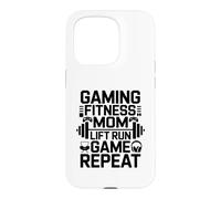 Carcasa para iPhone 15 Pro Gaming Fitness Lift Run Game Walk Repeat