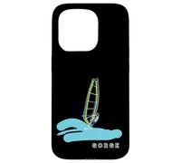 Carcasa para iPhone 15 Pro Garganta Windsurf, Windsurf en el desfiladero