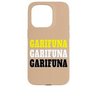 Carcasa para iPhone 15 Pro Garifuna Love Garinagu Afro Caribbean Garifuna Bandera Garifuna