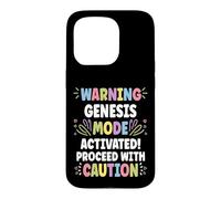 Carcasa para iPhone 15 Pro Genesis Personalized Name Funny Cute Custom Genesis Name