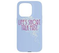 Carcasa para iPhone 15 Pro Gilmore Girls Life'S Short. Talk Fast.