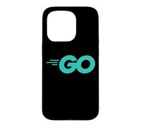 Carcasa para iPhone 15 Pro Go Programming Language con Go Logo Golang desarrolladores